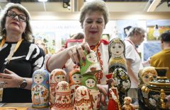 都首尔的一家餐厅展现支撑微信领取的二维码